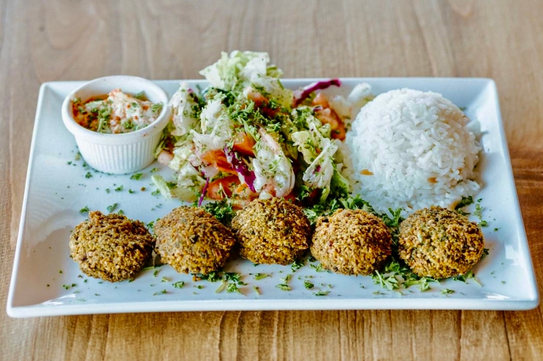 Falafel Plate.