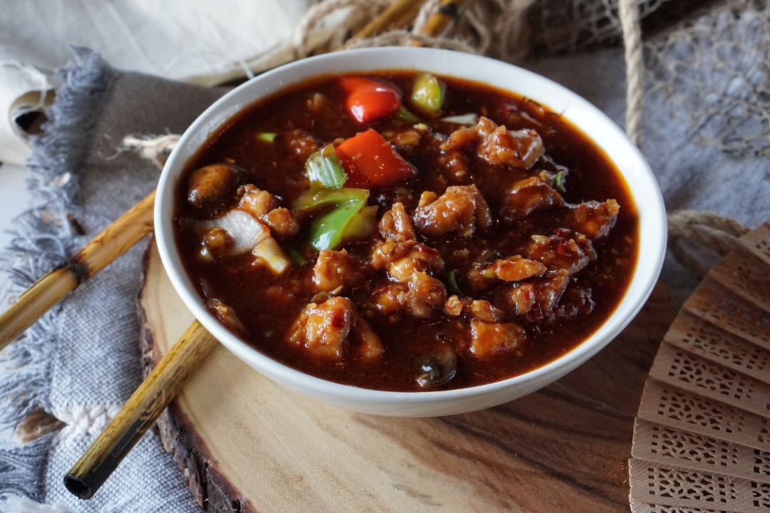 Garlic Pepper Chicken.