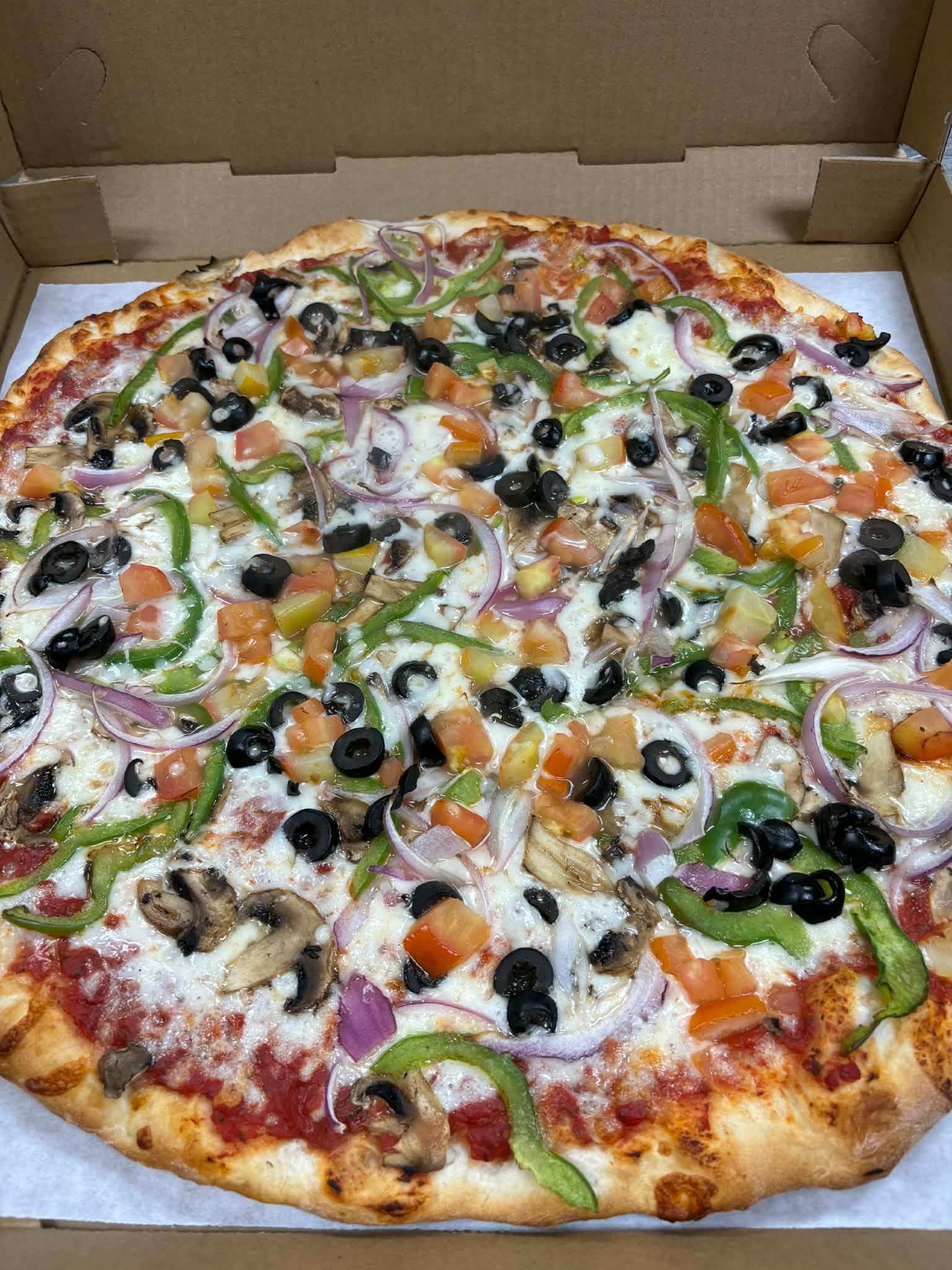 Vegetarian Pizza.