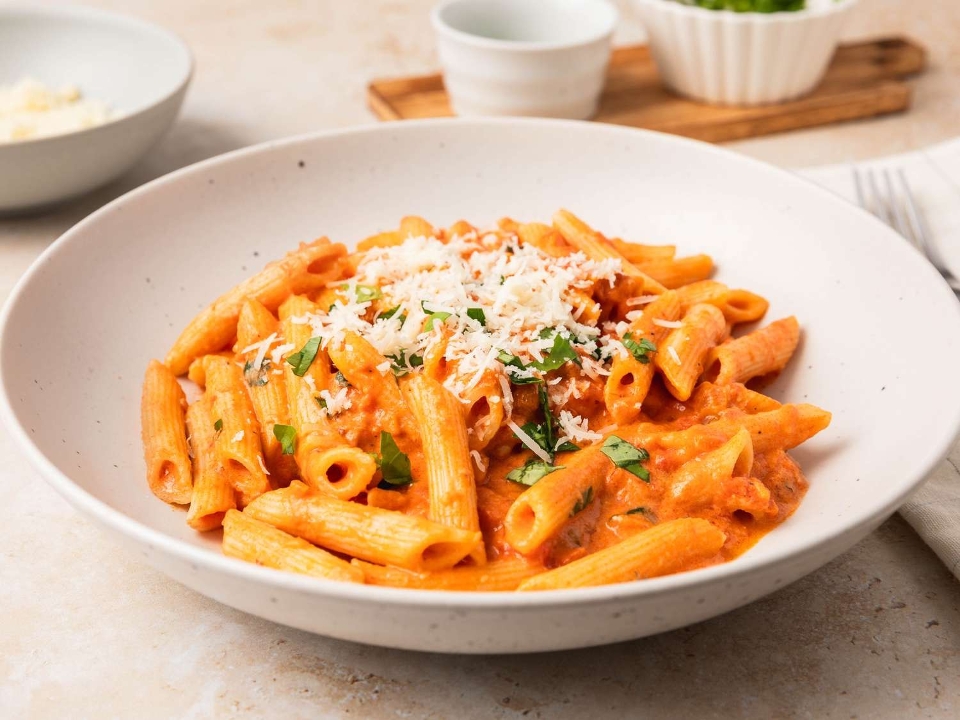 Penne w Vodka Sauce.