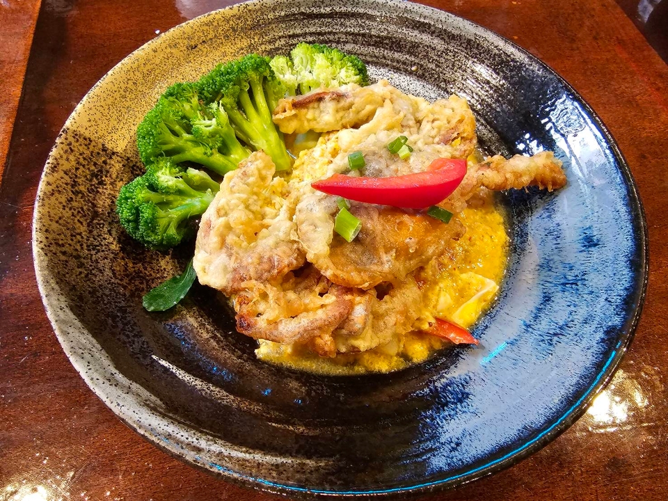 Soft Shell Crab Panang.