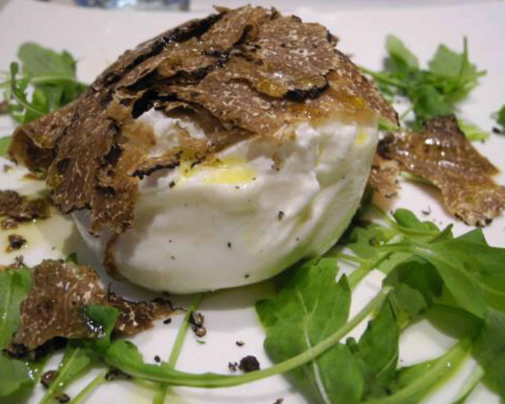 Burrata Black Truffle.