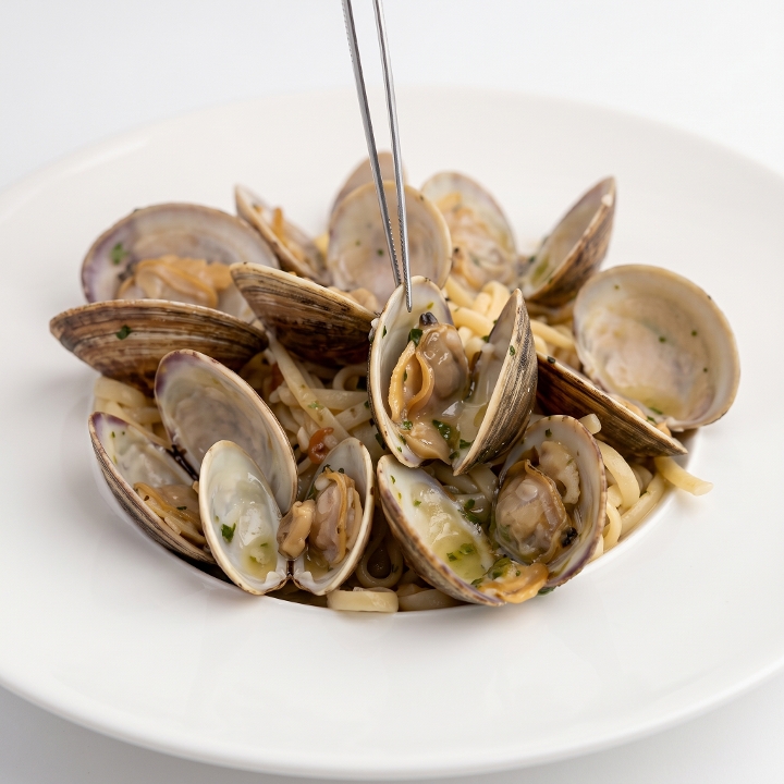 Linguine in a White Clam Sauce.