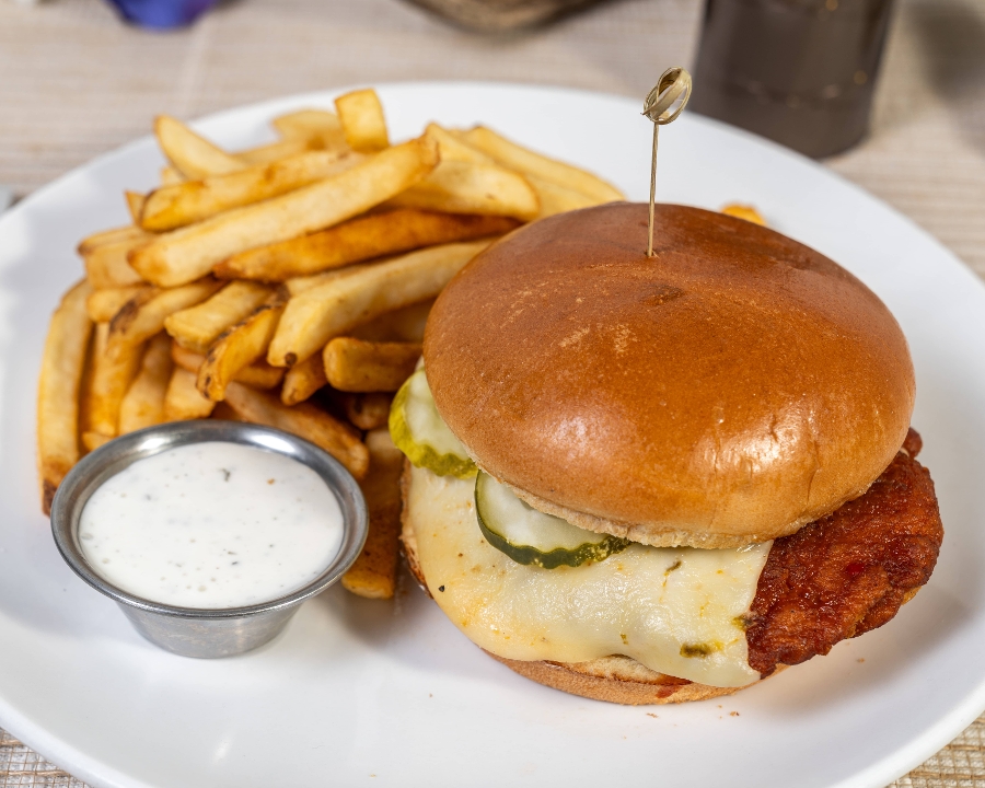 Buffalo chicken sandwich.