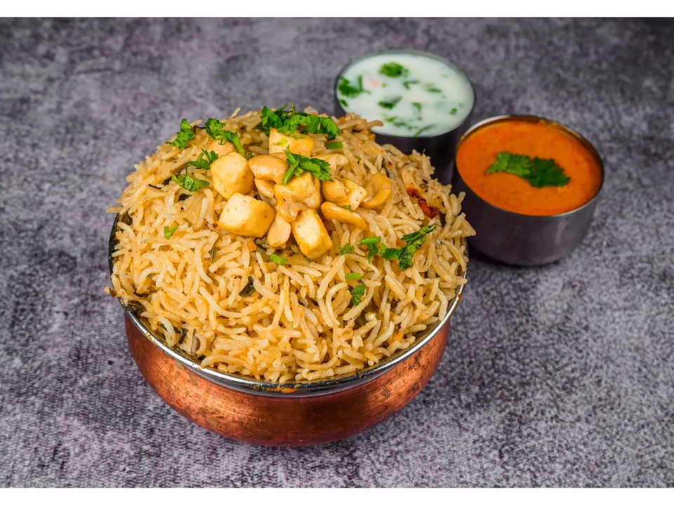Ulavacharu Veg Dum Biryani.