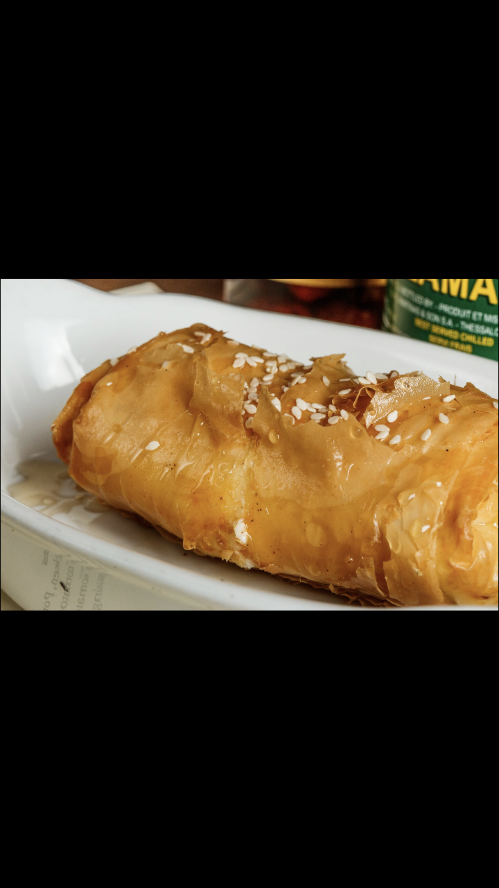 Feta Phyllo Rolls.