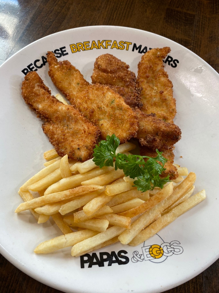 Chicken Tender w Fries (Kids).