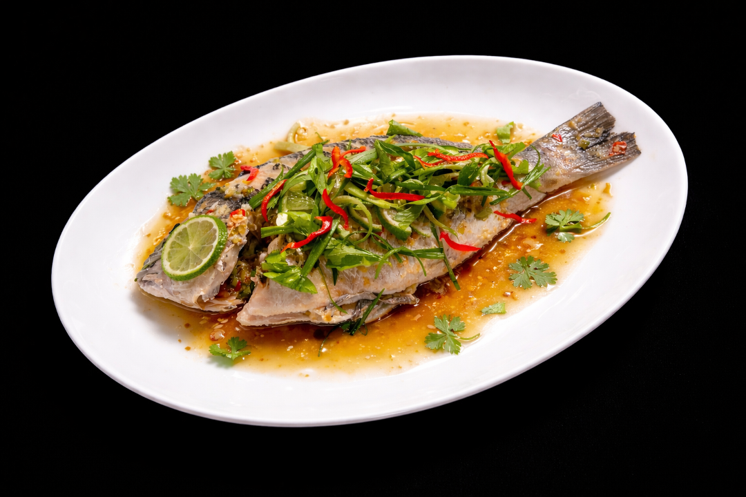 Steamed Market Fish - Dorado (GF).