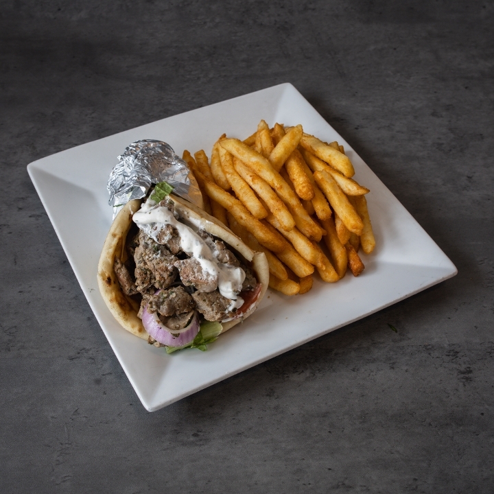 Souvlaki Gyro.