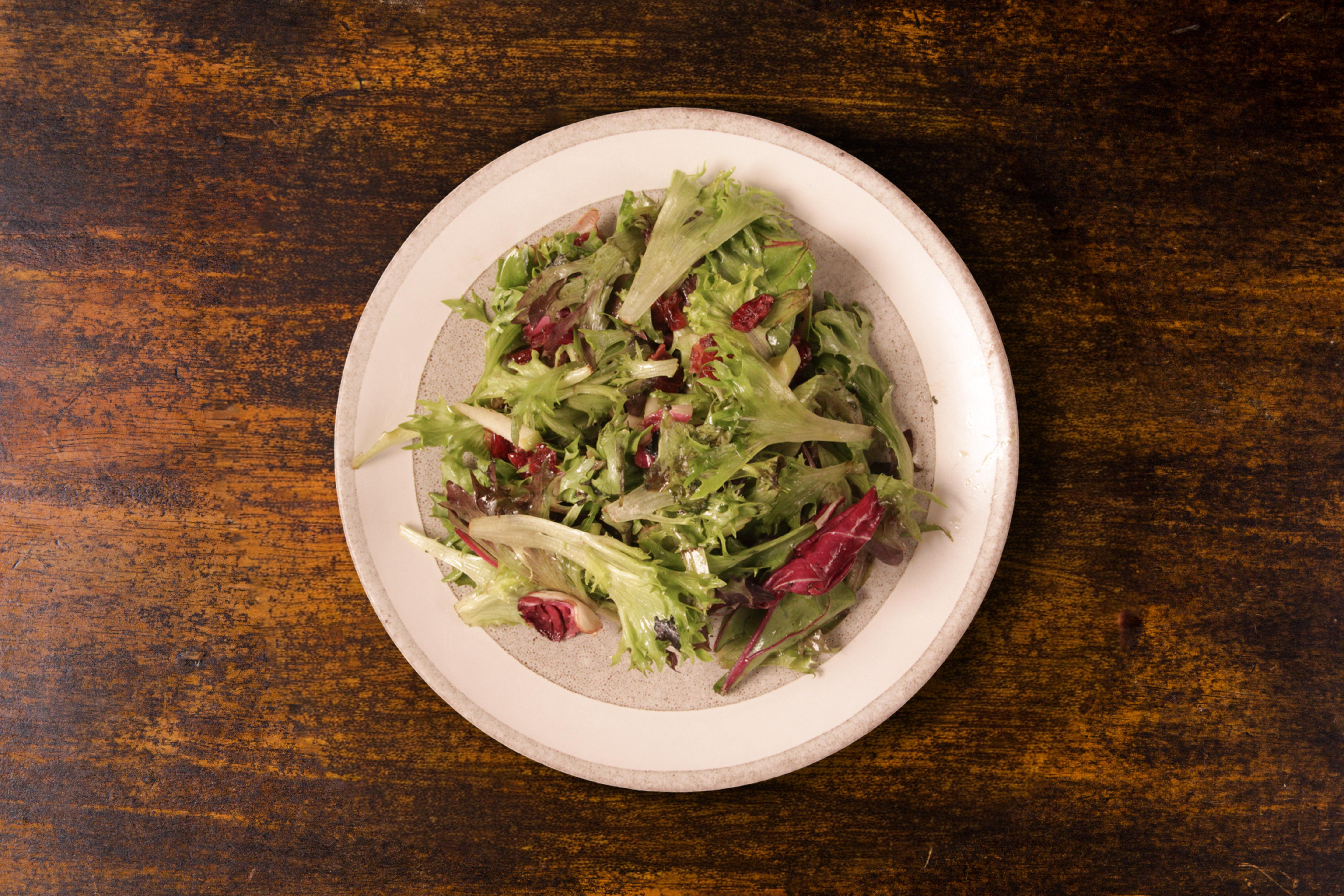 Farmhouse Mixed Greens Salad.