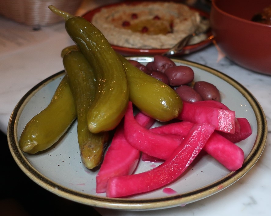 Pickles and Olives.