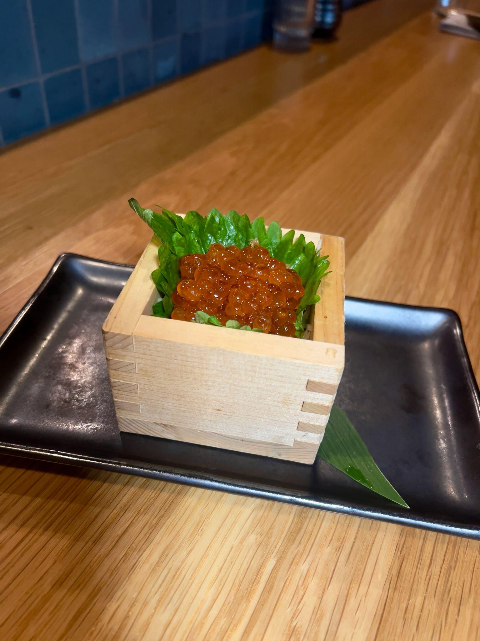 Ikura Sashimi.