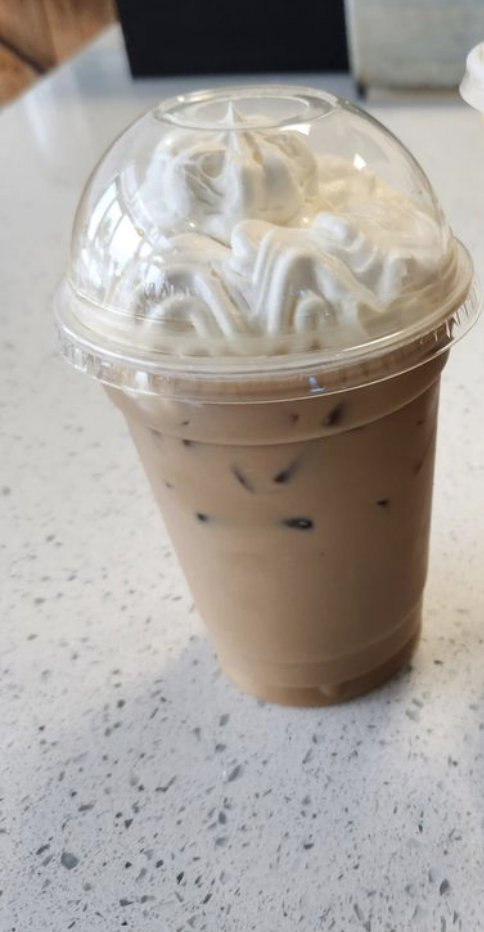 Vanilla Rose Latte.