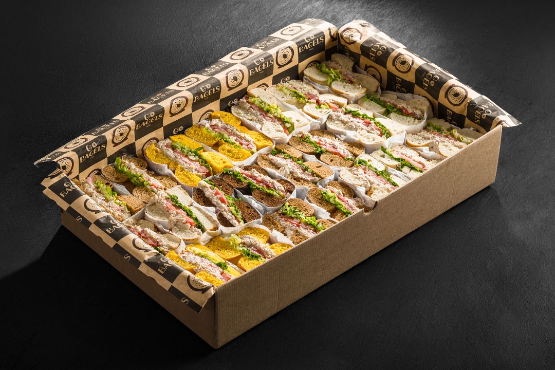 CLASSIC TUNA SALAD BOX (12 Sandwiches).