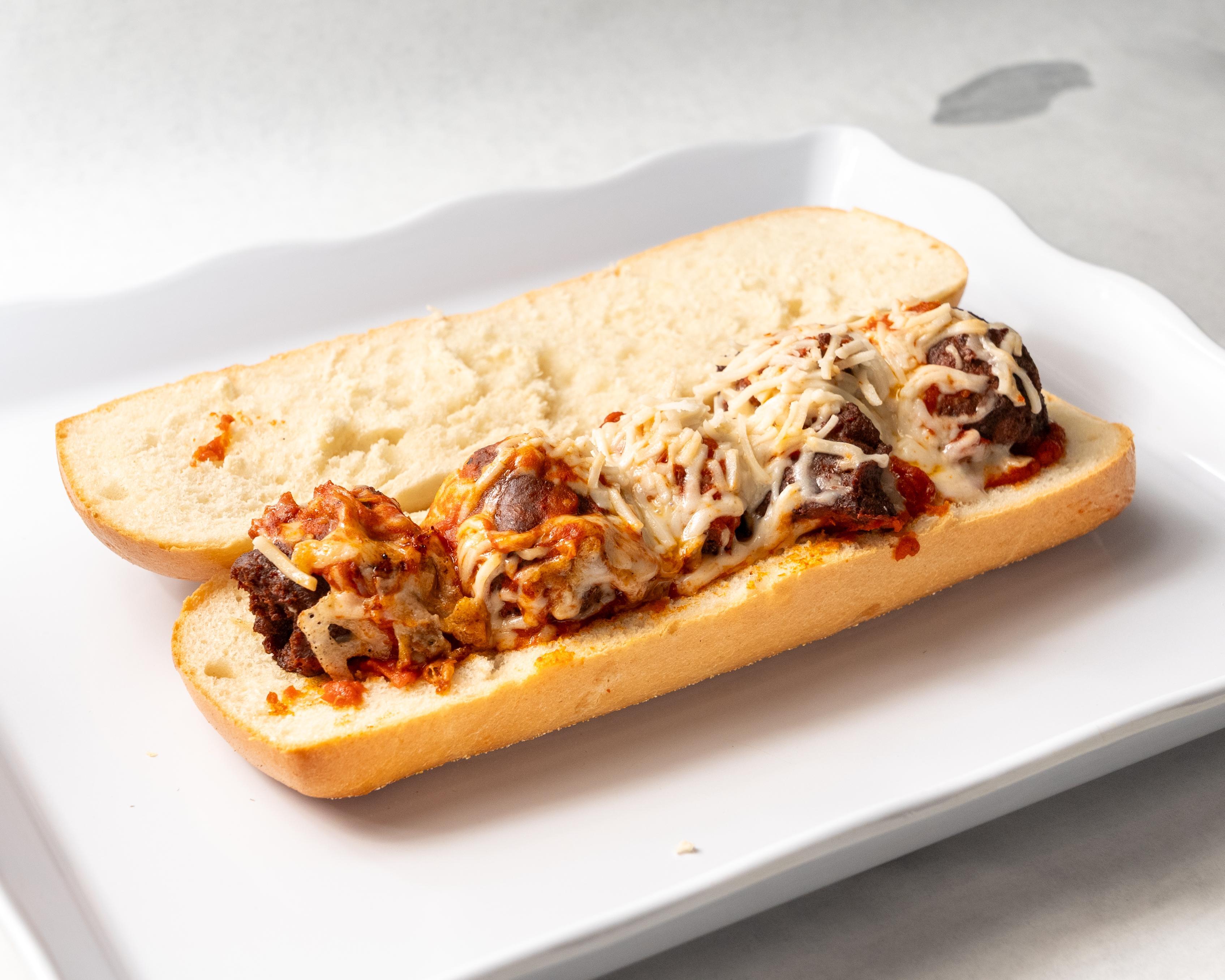 S32: Vegan Meatball Parm.