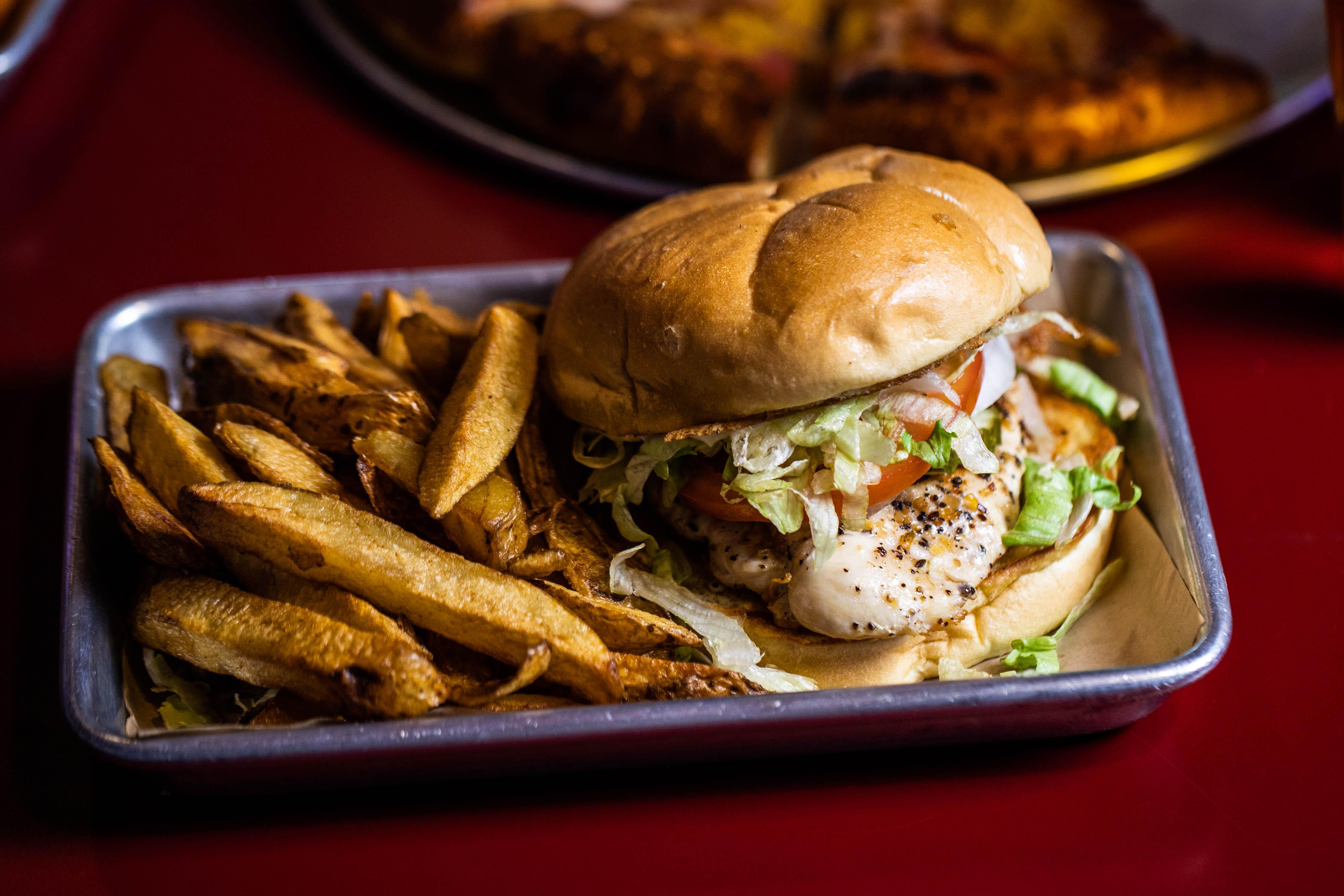 Grilled Chicken Sandwich.