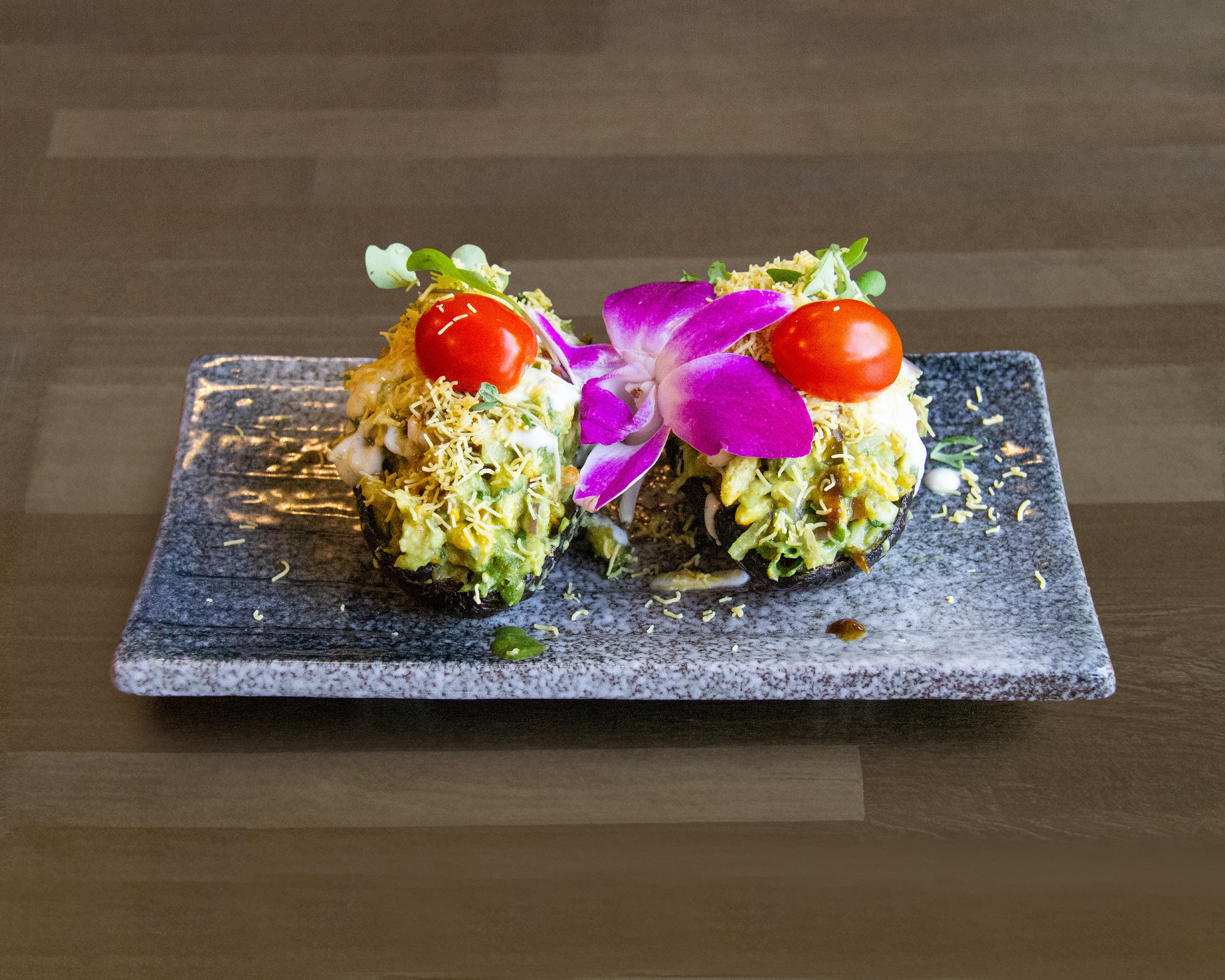 Avocado Chaat.