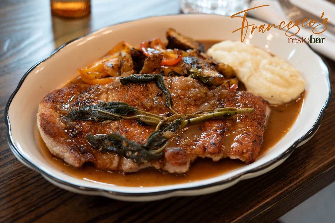 Pork Saltimbocca.