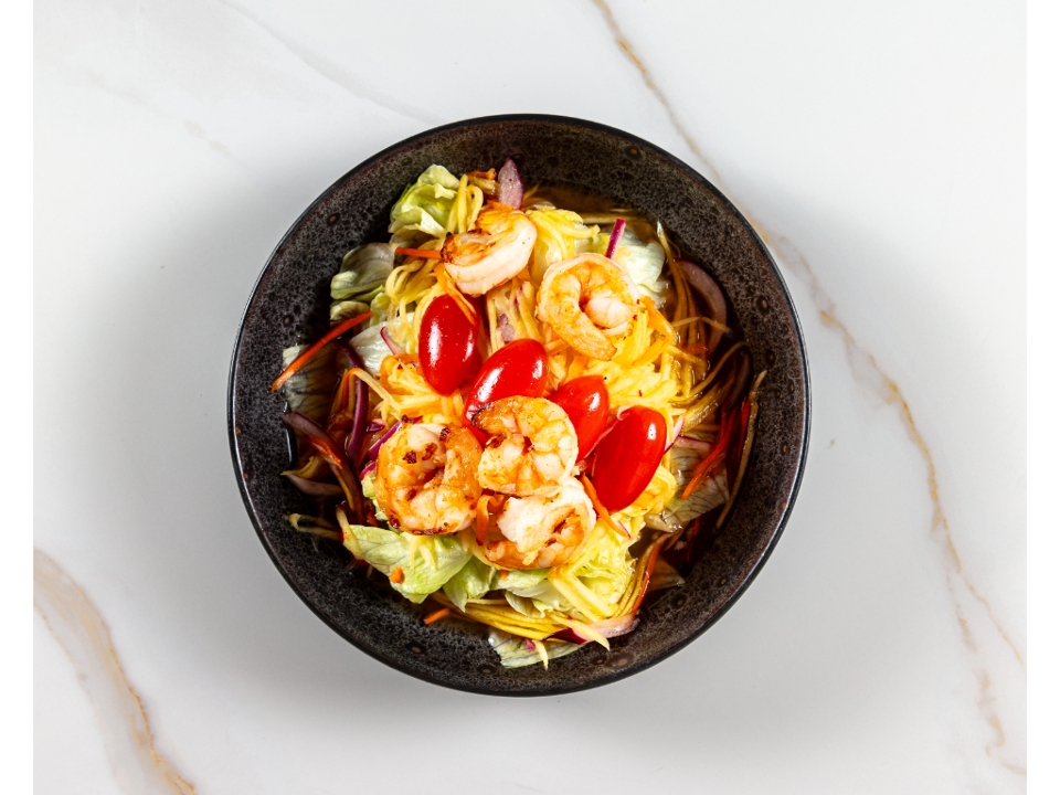 Shrimp Mango Salad.