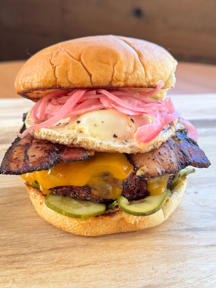 The Mayhem Burger.