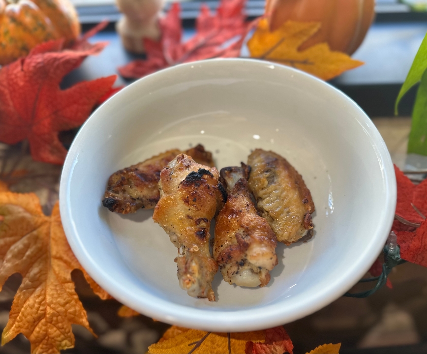 Kid's Wood Fired Wings.