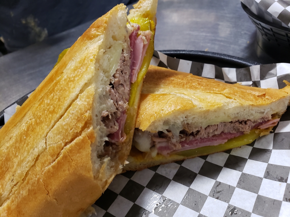 Sandwich Cubano (Tampa version).