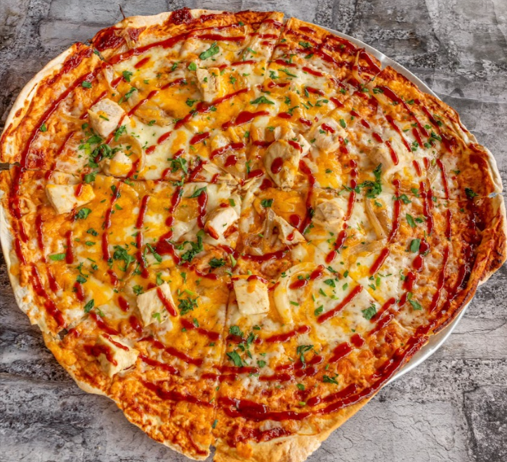 BBQ Chicken Flatbread.