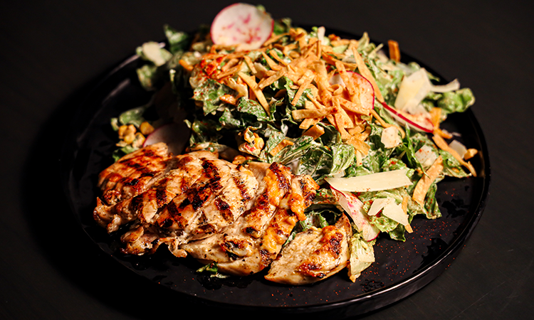 GRILLED TJ CAESAR SALAD.