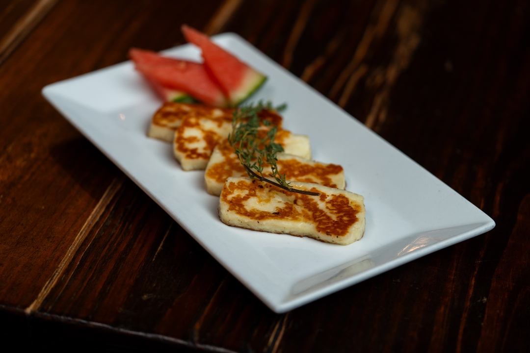 Grilled Halloumi.