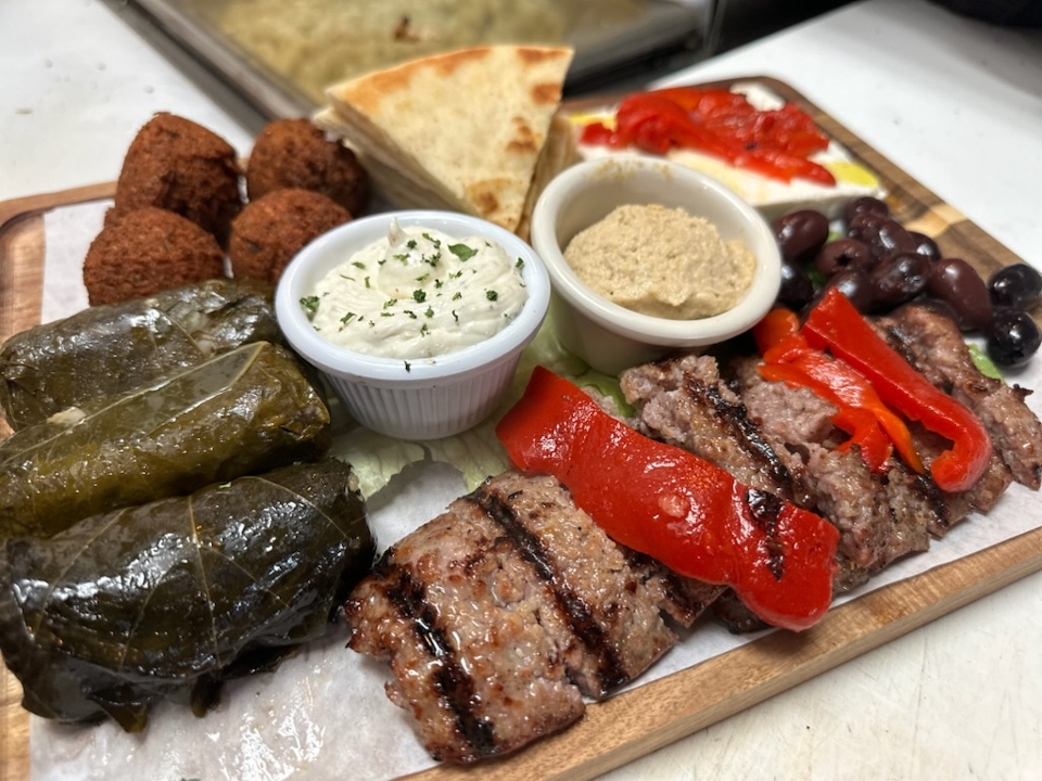 Taverna Mezze Board.