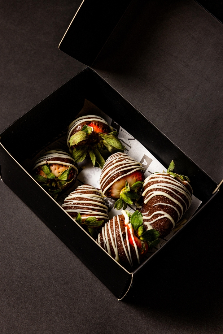 Chocolate-Covered Strawberries.