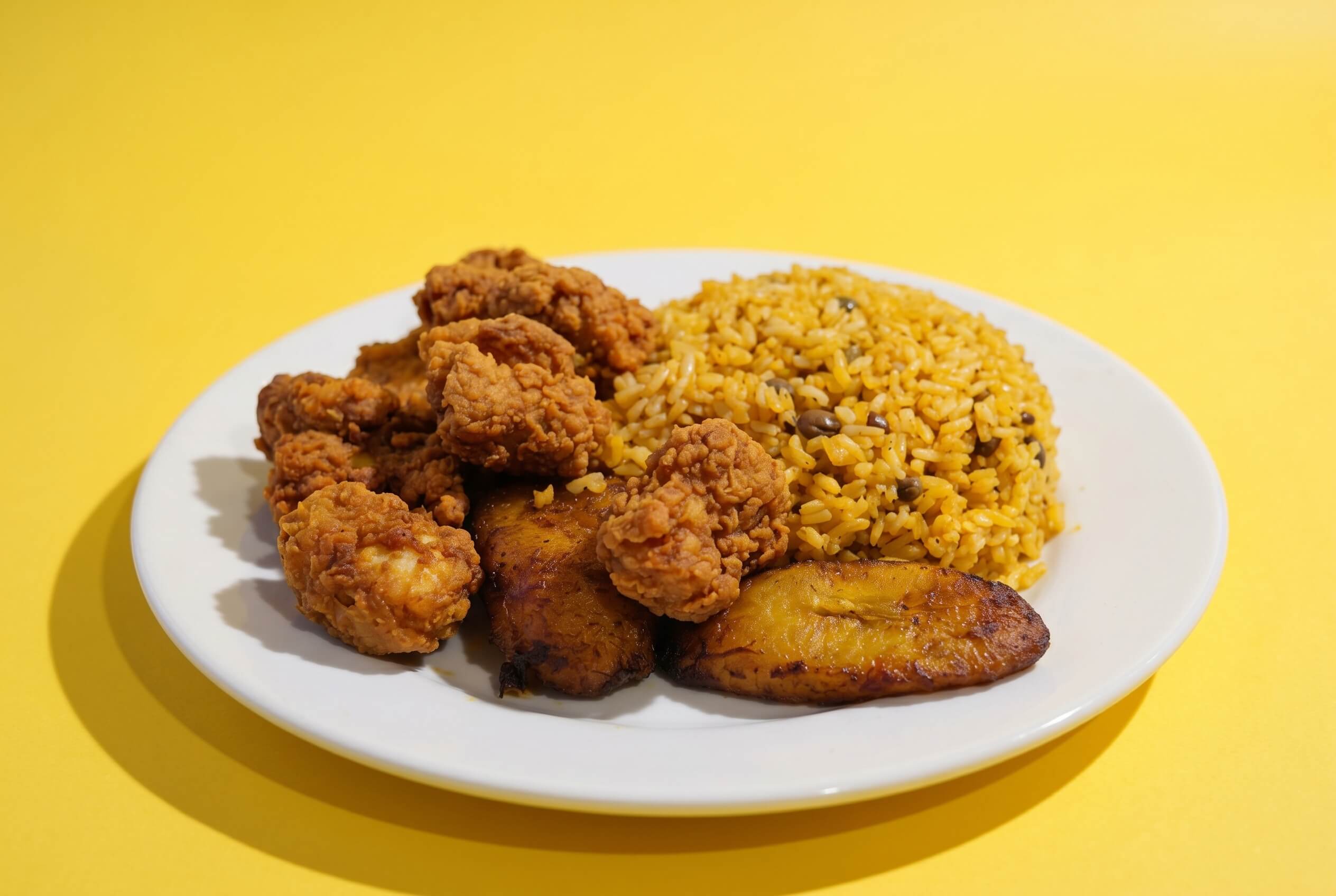 Lunch: Crispy Chicken Bites - sin huesos.