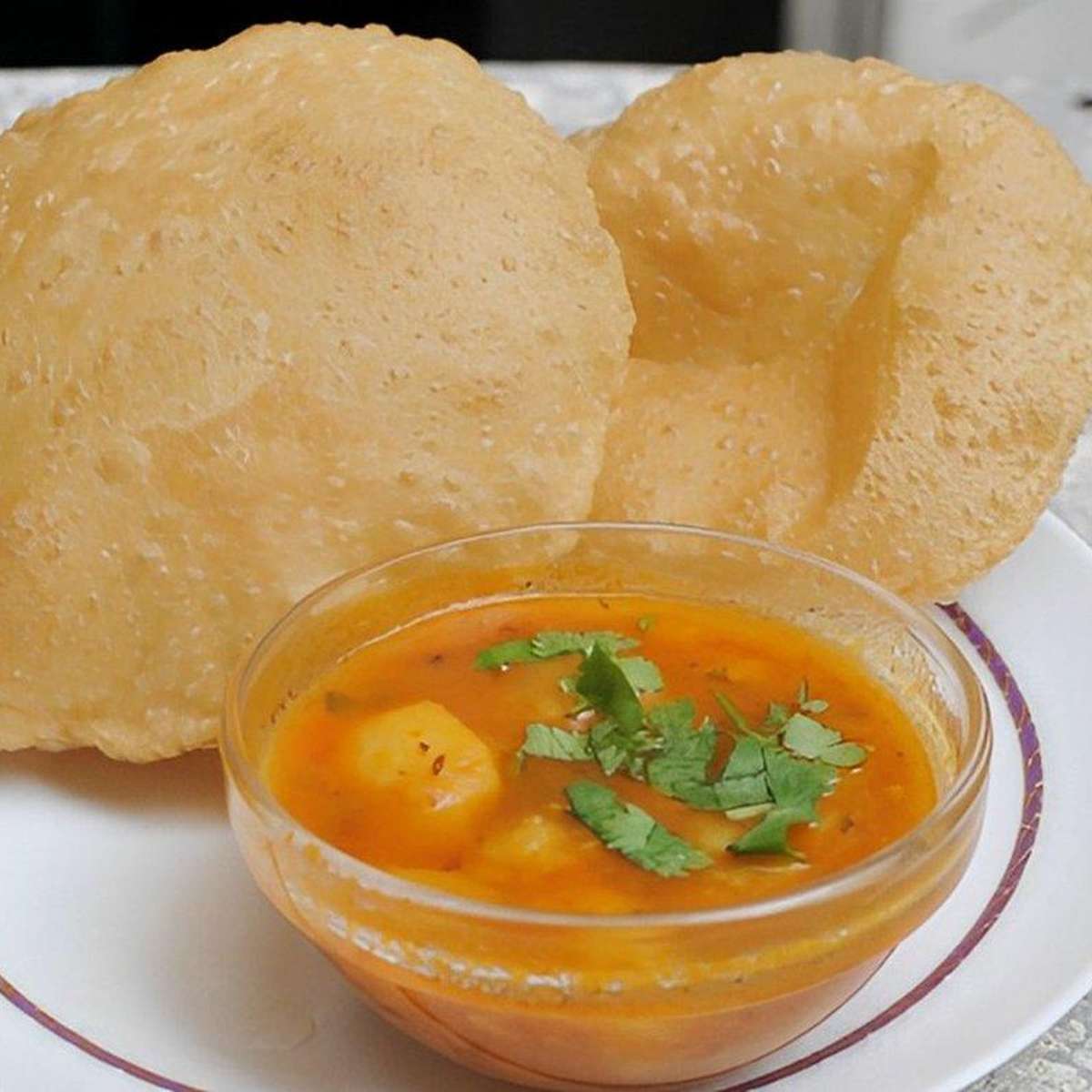 Aloo & Poori.