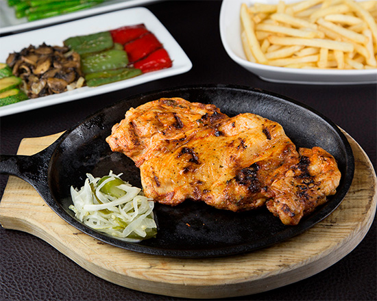 Pechuga de pollo a la parrilla
