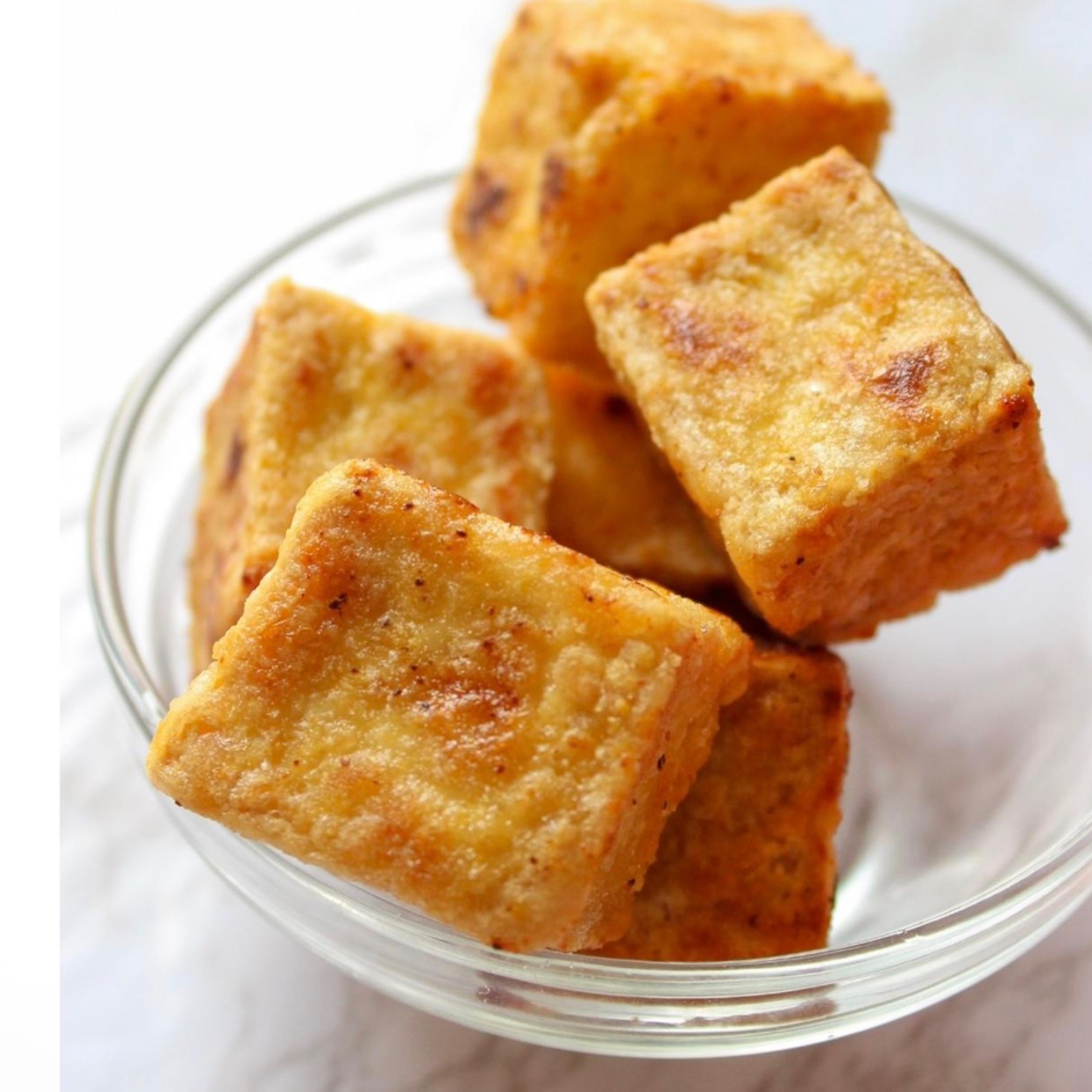 Crispy Fried Tofu 🌿.