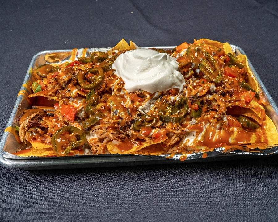 BBQ Nachos.