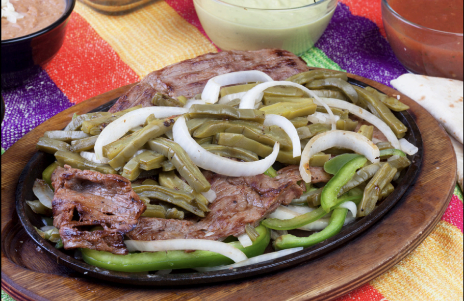 Carne Asada & Nopalitos.