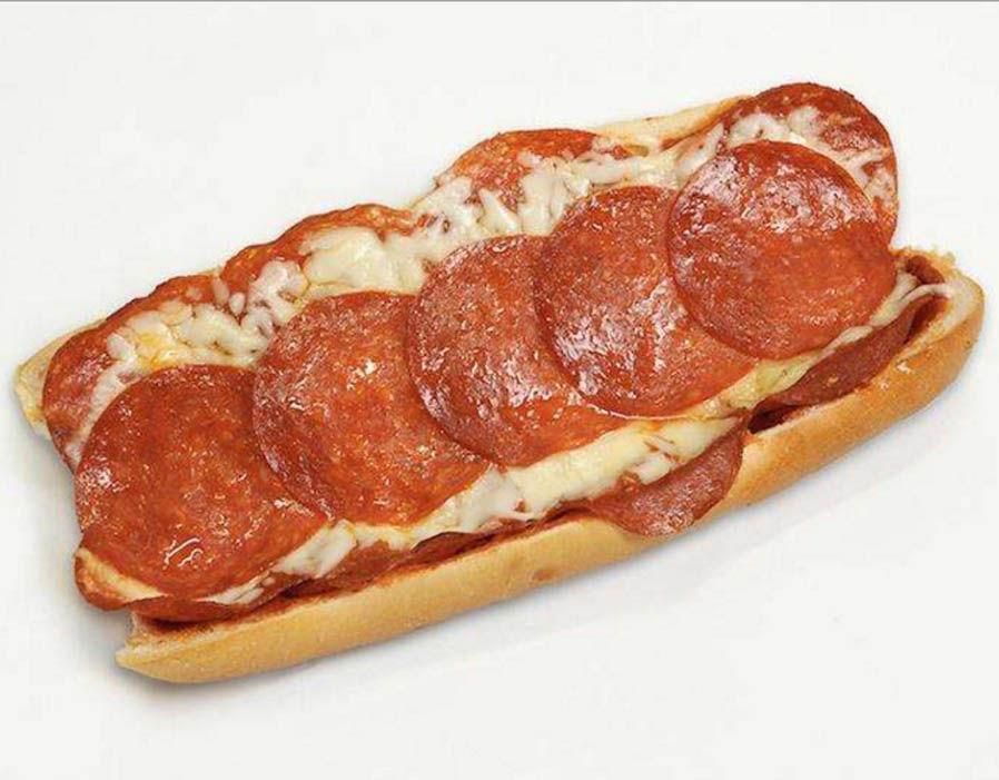 Pepperoni Pizza Sub.