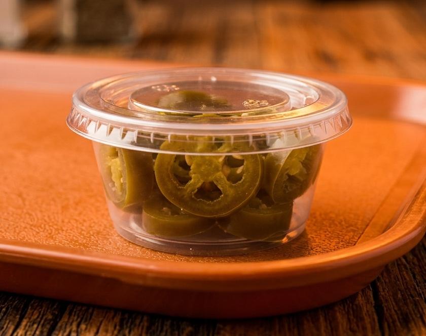 Side of Jalapenos.