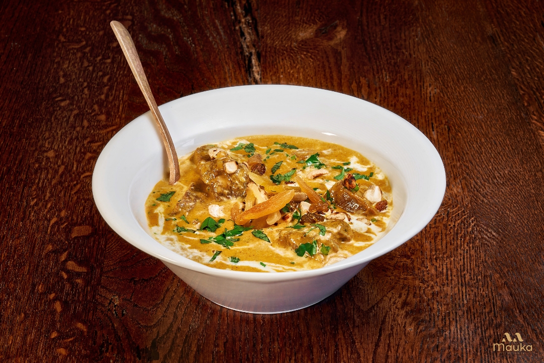 Apricot Lamb Korma.