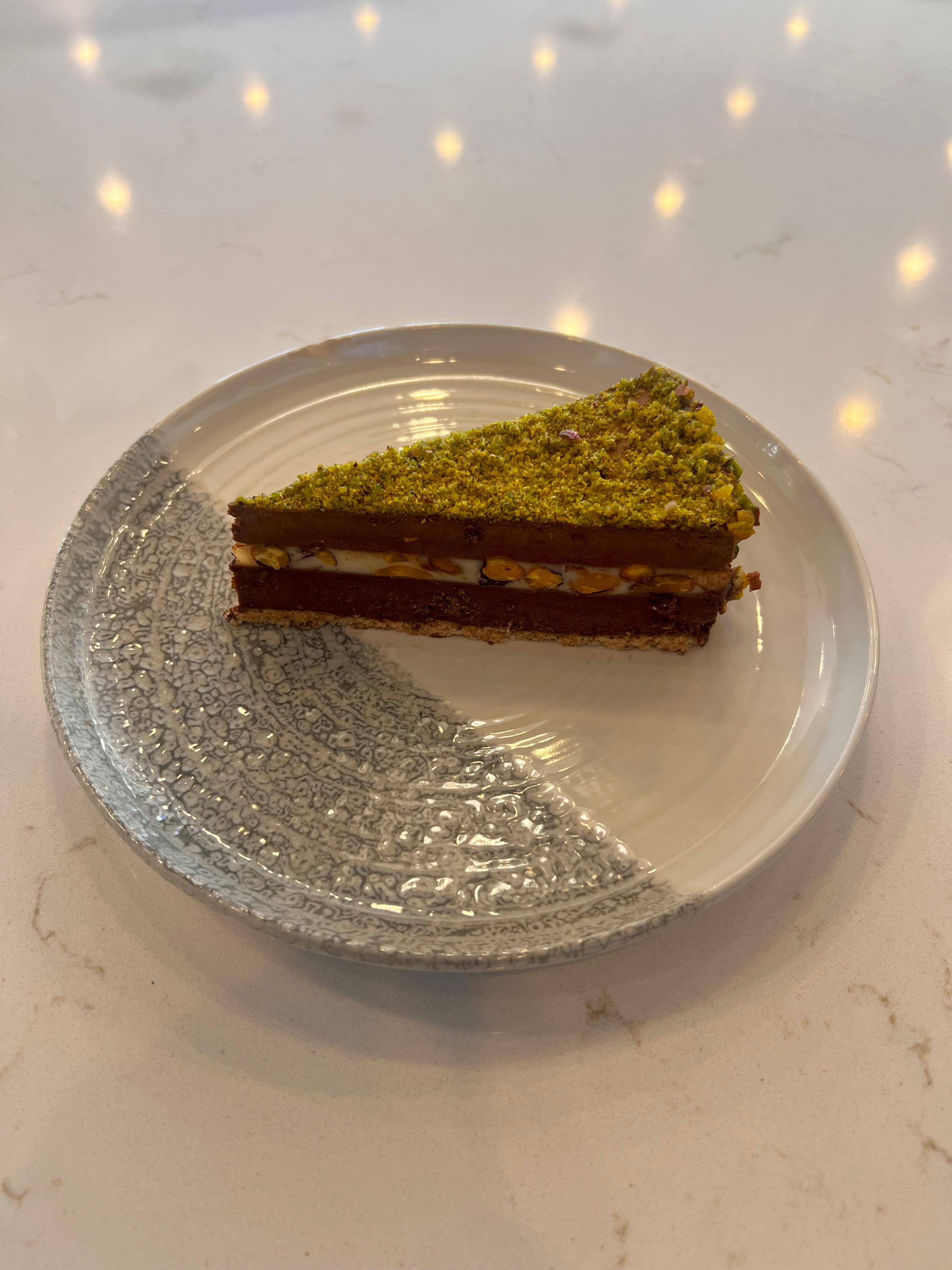 Pistachio Dream Cheesecake.