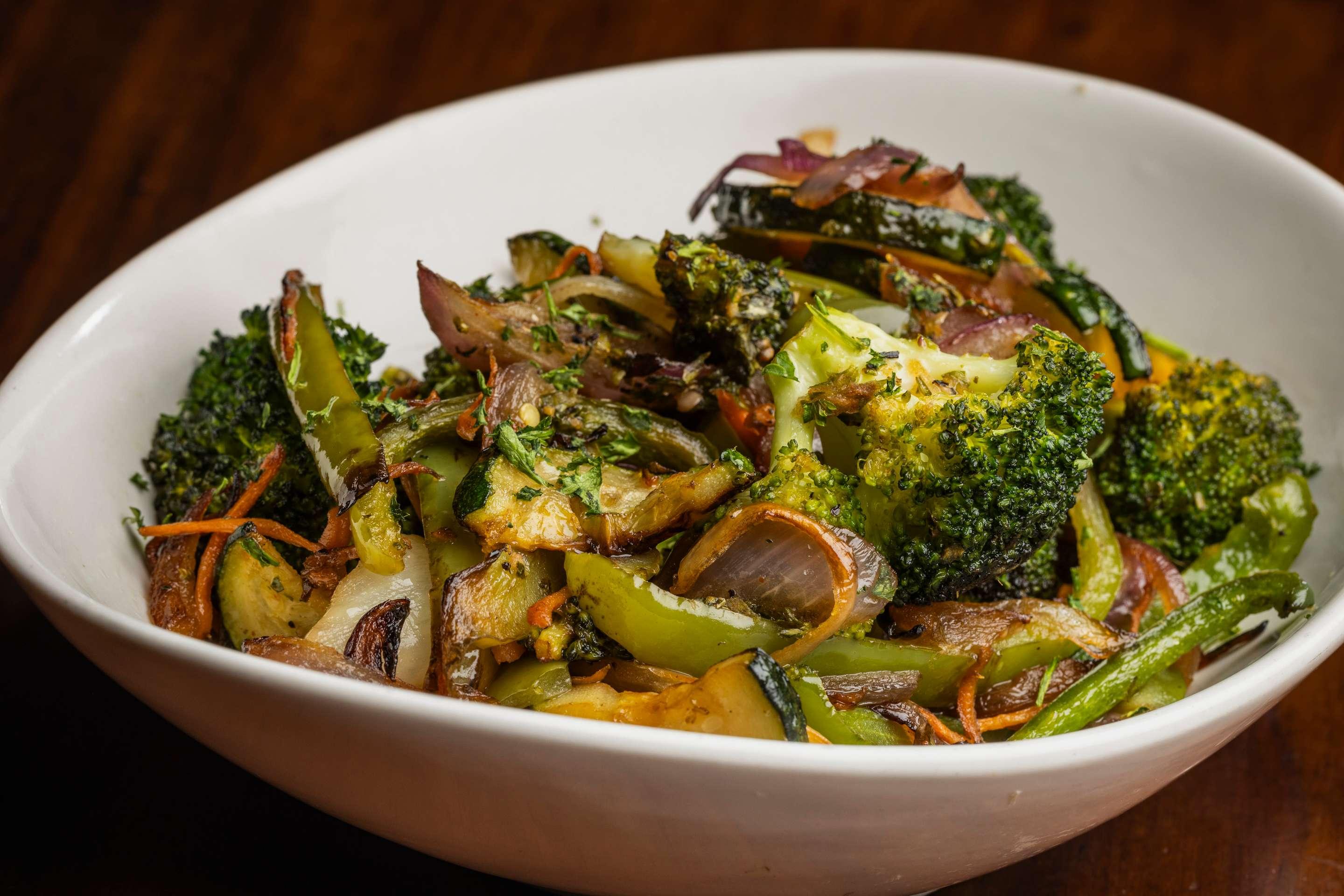 Vegetables.