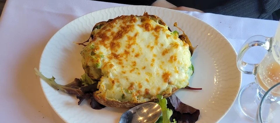 Broccoli Cheese Baked Potato.