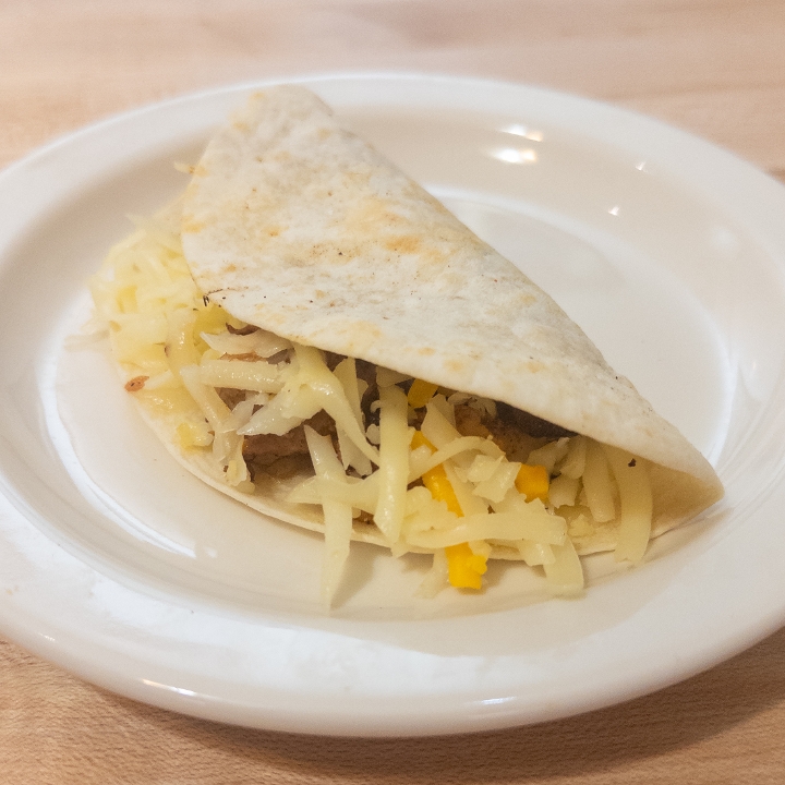 Kiddie Soft Taco.