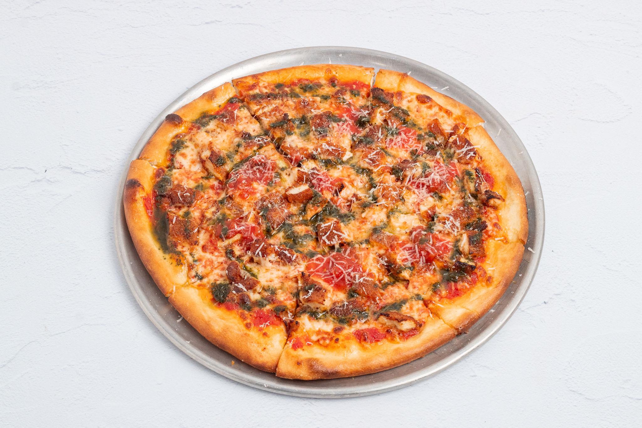 12" Chicken Parm Pizza.