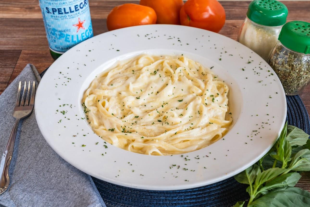 Fettuccini Alfredo.