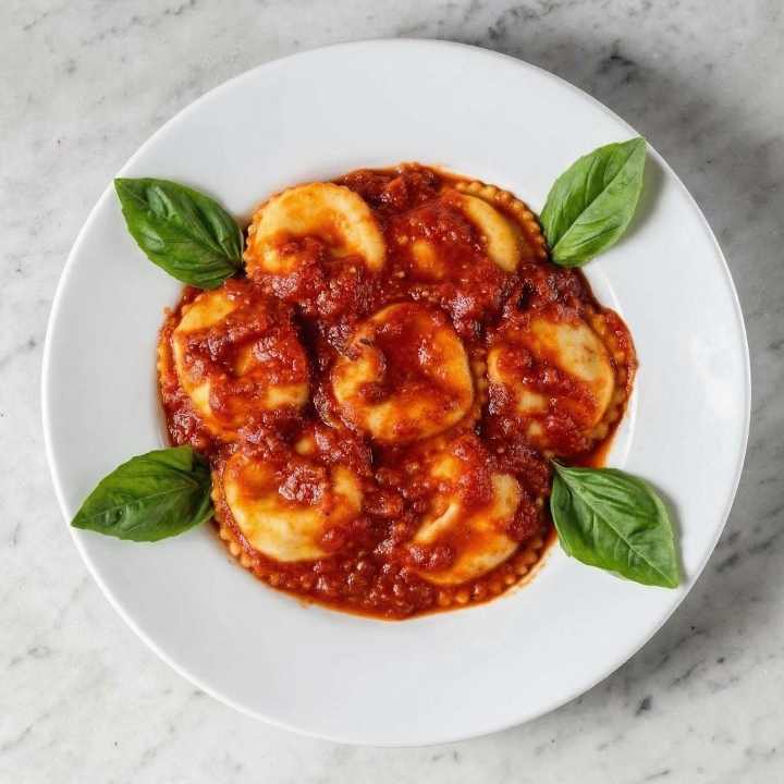 Cheese ravioli 40 pieces.