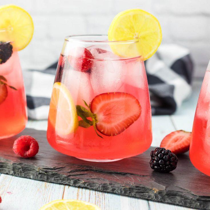 STRAWBERRY LEMONADE.