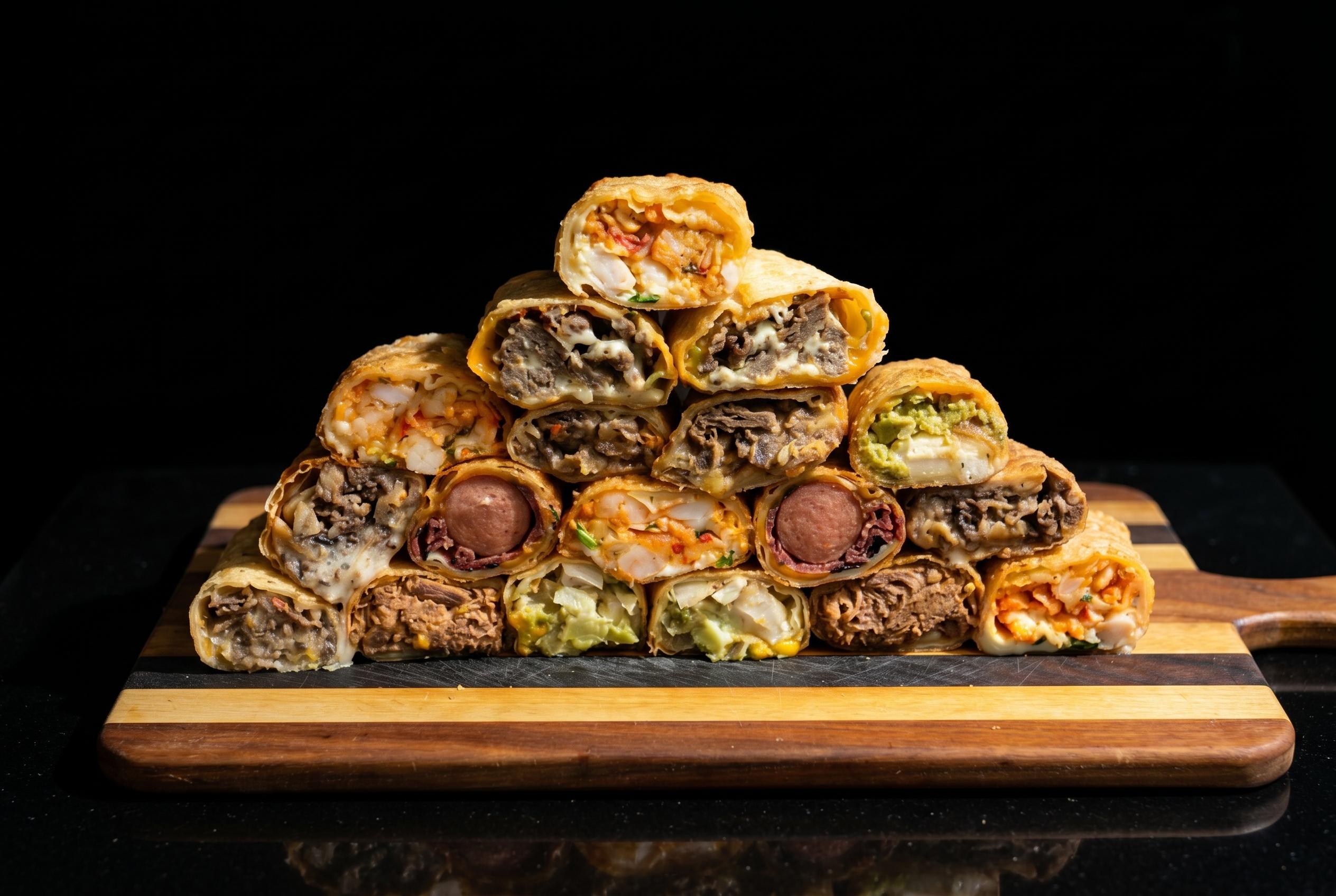 Eggroll Sampler King's Pick.