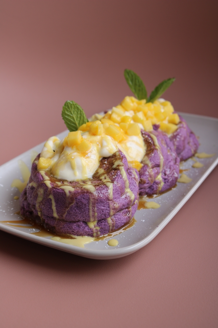 Ube Cloud Pancake (Flavor of the Month).